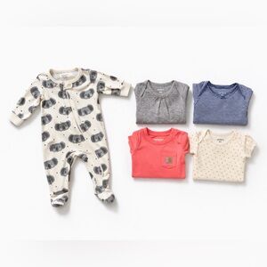 5 Piece Bundle - 6 Months Baby Girl Essentials 🩷✨